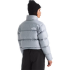 The North Face Women’s Nuptse Short Jacket in BOB-Blue Flax back