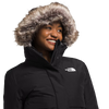 The North Face Women’s Arctic Bomber fur hood