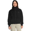 The North Face Women's Osito Lux Jacket in JK3-TNF Black front