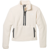 The North Face Fleeski Quarter-Zip Pullover - Women's in White Dune