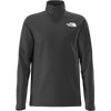 The North Face Youth Glacier 1/4 Zip PO in TNF Black