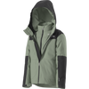 The North Face Teen Freedom Triclimate in BQ1 Slate Moss front left