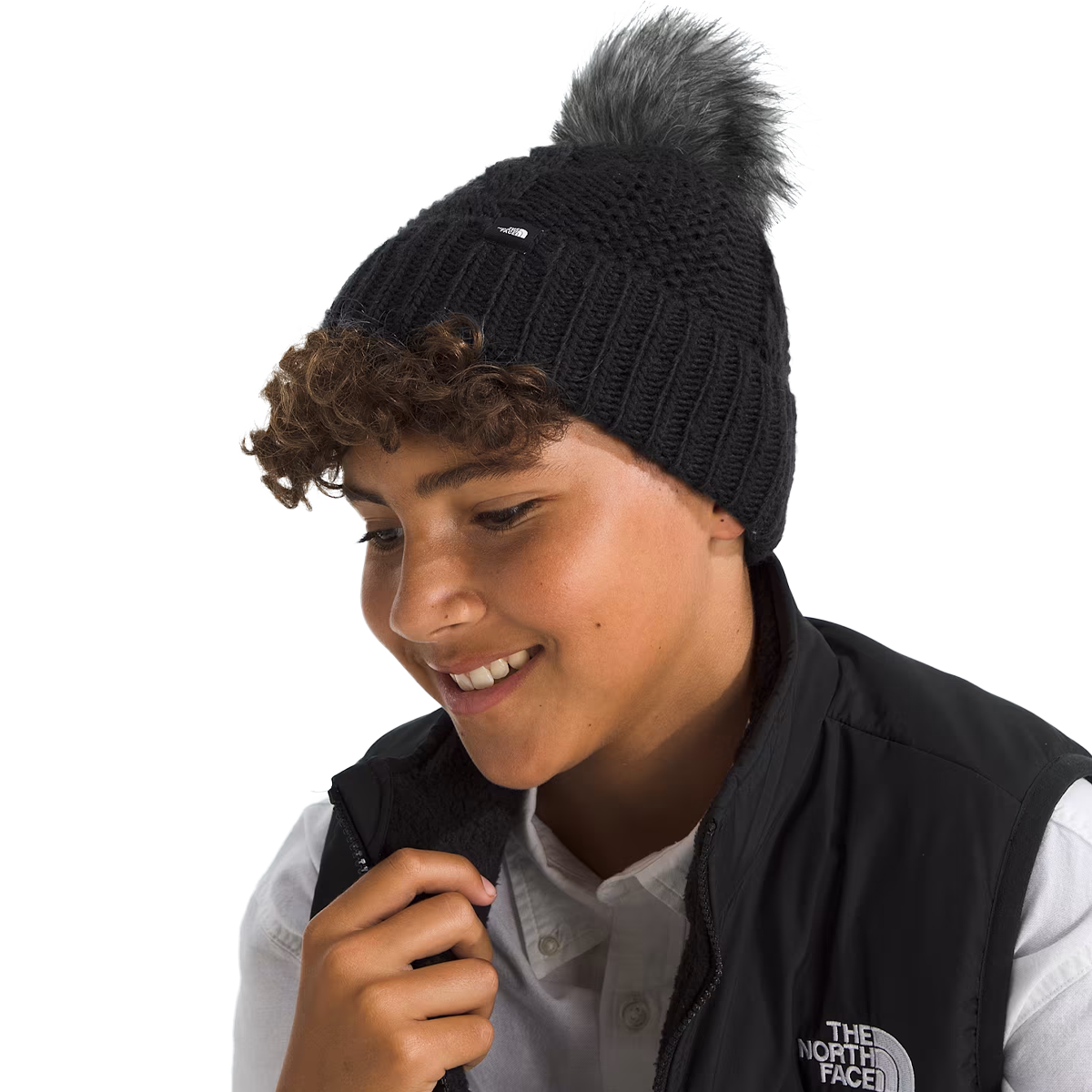 Youth Oh Mega Fur Pom Beanie alternate view