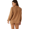 O'Neill Women's Leni Long Sleeve in TBB-Tobacco back