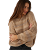 O'Neill Women's Bayou Long Sleeve Sweater in Tobacco