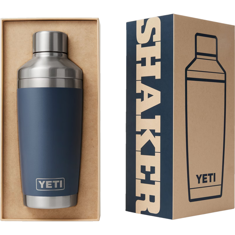 Rambler 20oz Cocktail Shaker, Yeti Rambler 20 oz Cocktail Shaker in packaging