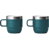 Yeti Rambler 6 oz Stackable Mug 2 Pack logo