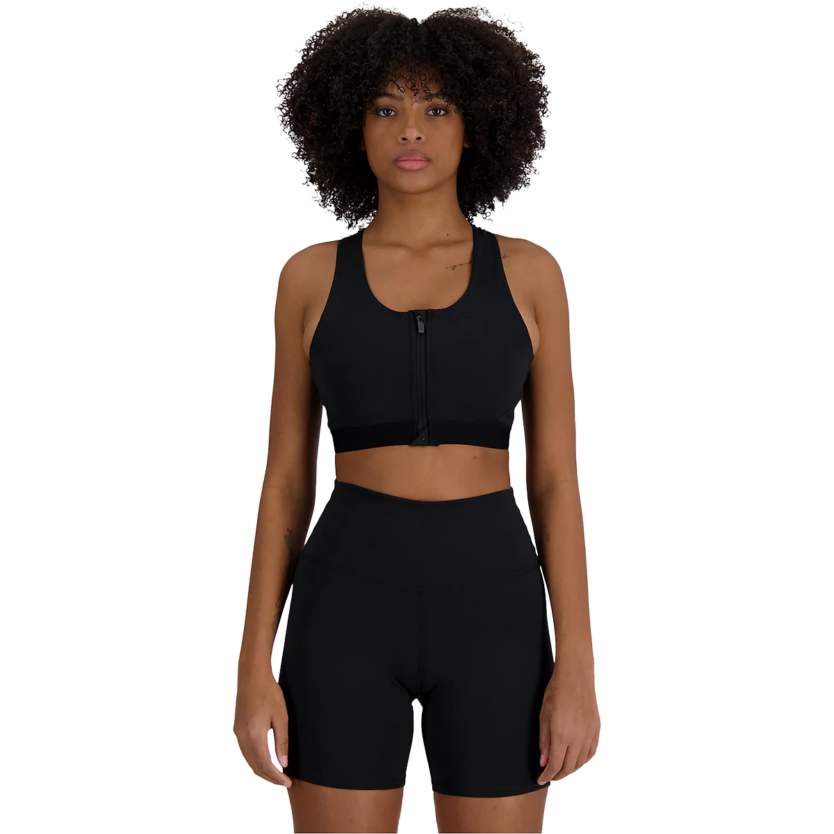Women's NB Sleek Pocket Zip Front Bra – Sports Basement