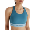 New Balance Women's NB Sleek Med Support Bra in Terrarium front