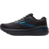 Brooks Men's Ghost Max 2 in 081-Ebony/Cockatoo/Blue inside right profile