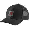 Carhartt Rugged Flex® Twill Mesh-Back Logo Patch Cap in Black