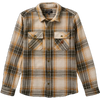 Roark Men's Nordsman Cotton Long Sleeve Flannel in IOY-Ivory