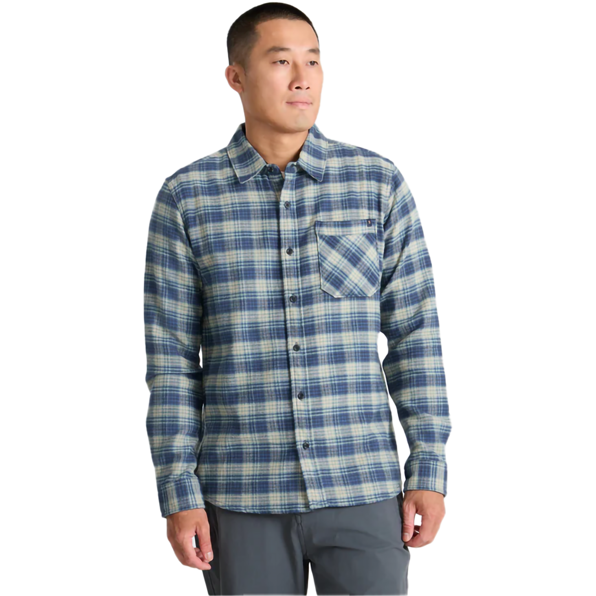 Men's Crossroads Organic Long Sleeve Flannel alternate view
