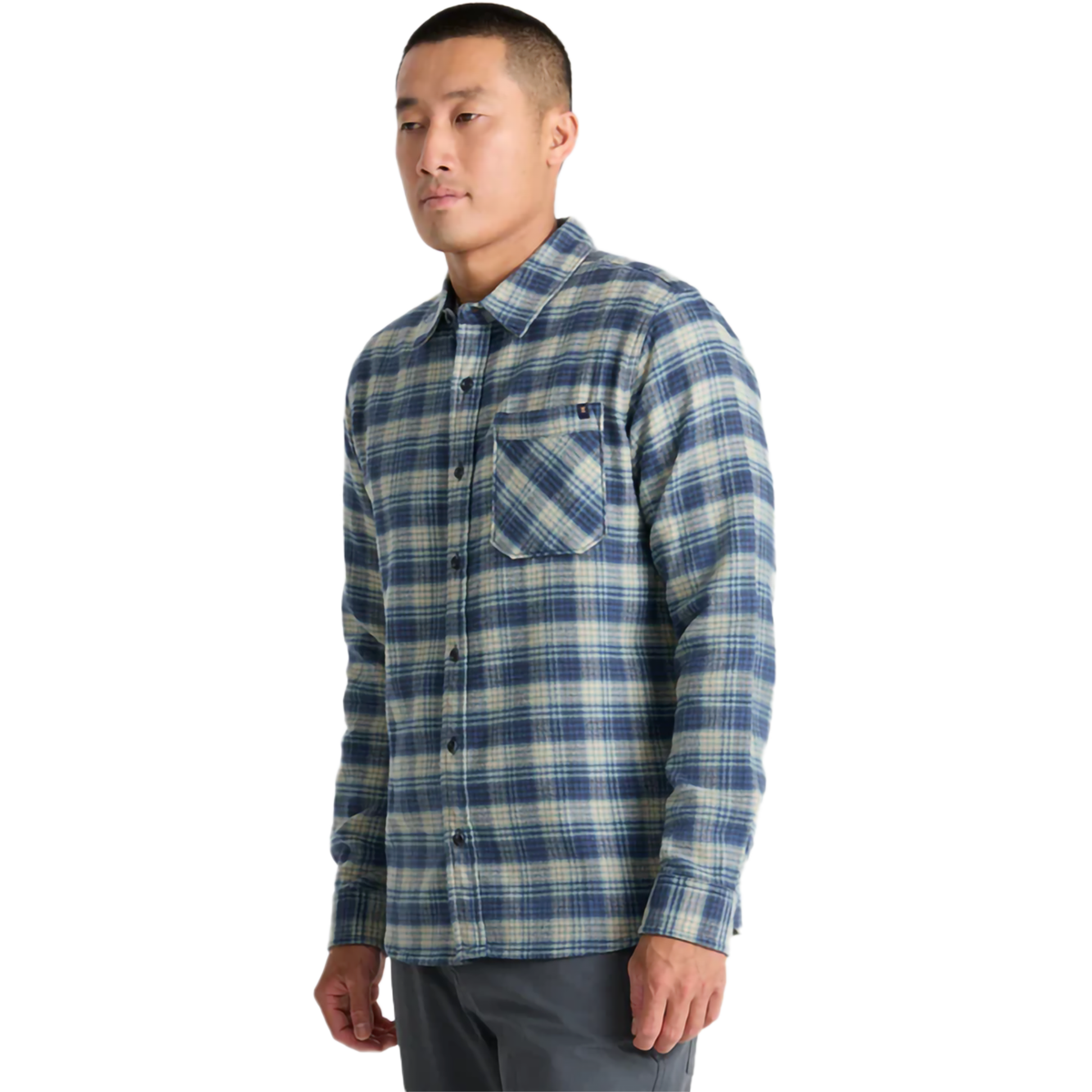 Men's Crossroads Organic Long Sleeve Flannel alternate view