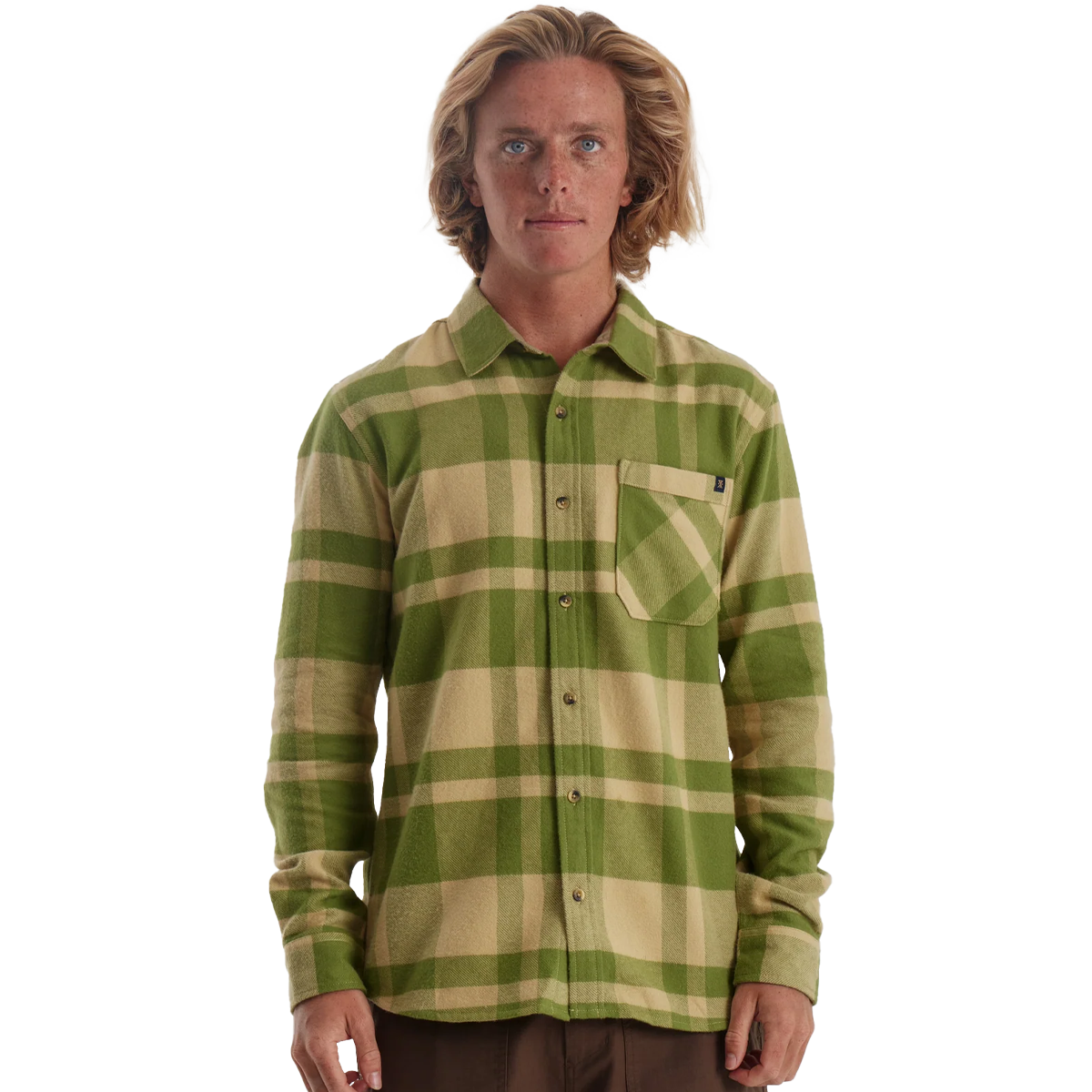 Men's Crossroads Organic Long Sleeve Flannel alternate view