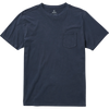 Roark Men's Made To Fade Short Sleeve Tee in Washed Orion