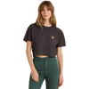 Roark Women's Seek Cropped Boxy Tee front