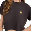 Roark Women's Seek Cropped Boxy Tee front detail