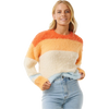 Rip Curl Women's Sunrise Sessions Sweater in Orange 