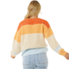 Rip Curl Women's Sunrise Sessions Sweater in Orange back