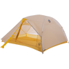 Big Agnes Tiger Wall UL3 Solution Dye Gray/Yellow with door open