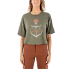 Jetty Women's Nightbloom Tee in Military Green