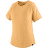 Patagonia Women's Cap Cool Trail Tee in Sandy Melon