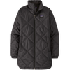 Patagonia Women's Pine Bank Insulated Parka in INBK-Ink Black