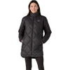 Patagonia Women's Pine Bank Insulated Parka in INBK-Ink Black front