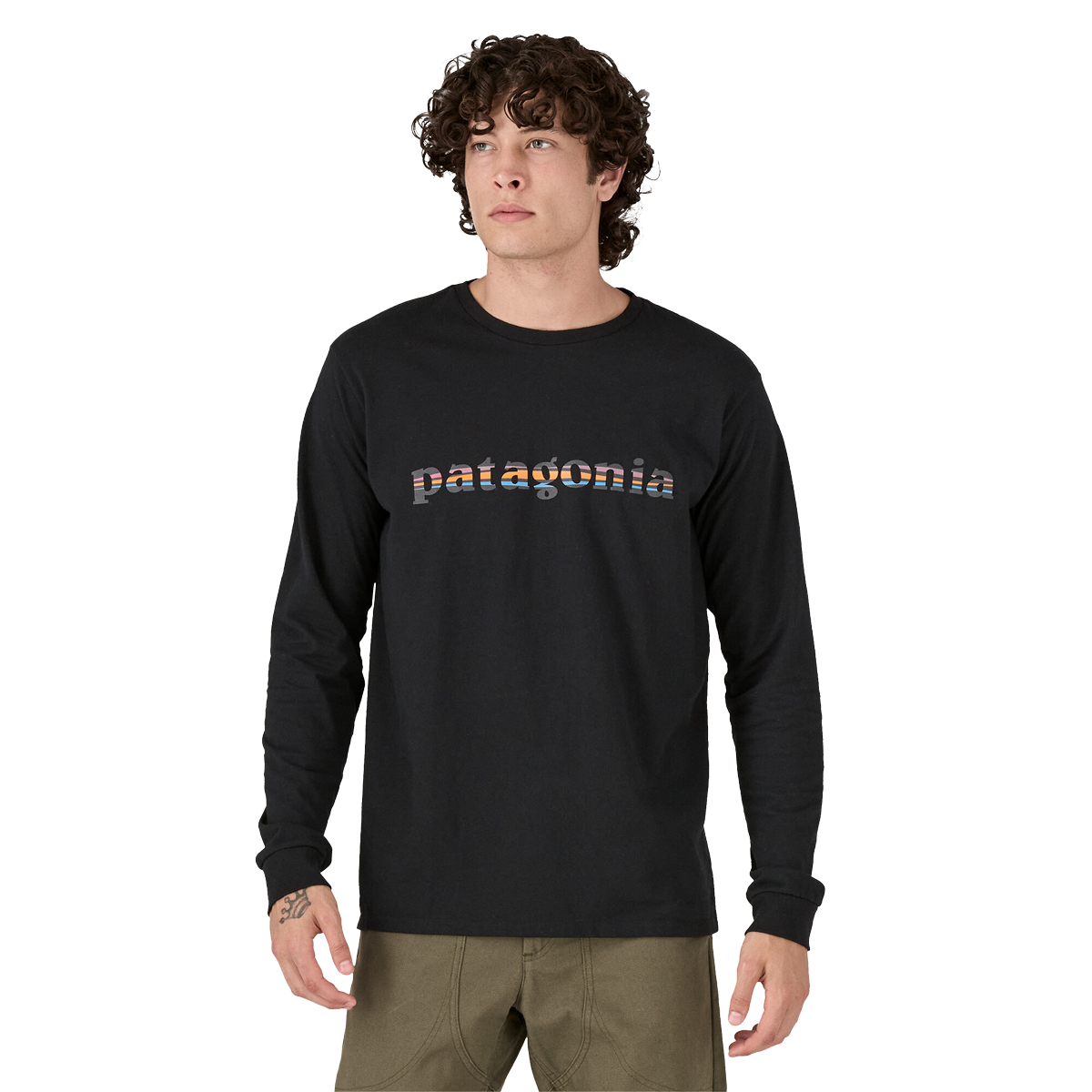 Men's 73 Text Logo Long Sleeve Responsibili-Tee alternate view