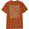 Patagonia Strataspire Responsibili Tee in ROBN-Robin Brown
