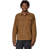 Patagonia Men's Corduroy Shirt in Coriander Brown front