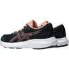 Asics Youth Contend 9 Grade School in 008-Black/Dark Pink Clay pair left