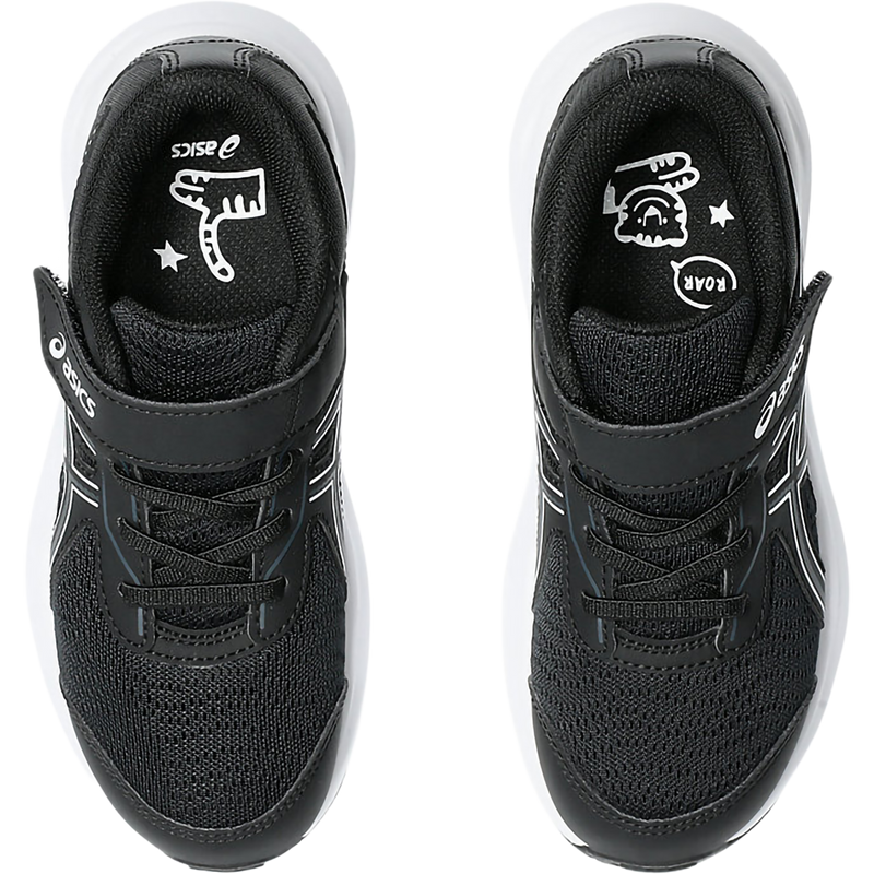 Youth Contend 9 Pre-School, Asics Youth Contend 9 Pre-School in 002-Black/White pair top