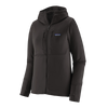 Patagonia W R1 Thermal FZ Hoody in Black