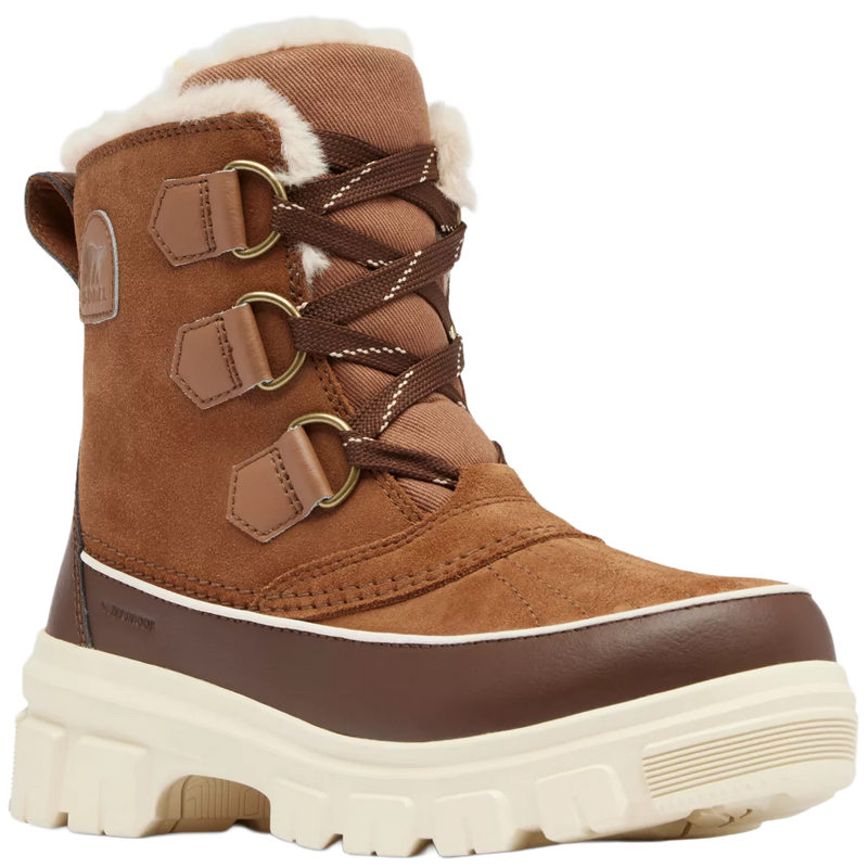 Women's Tivoli V Waterproof Boot, Sorel Women's Tivoli V Waterproof Boot in 242-Velvet Tan/Tobacco right front