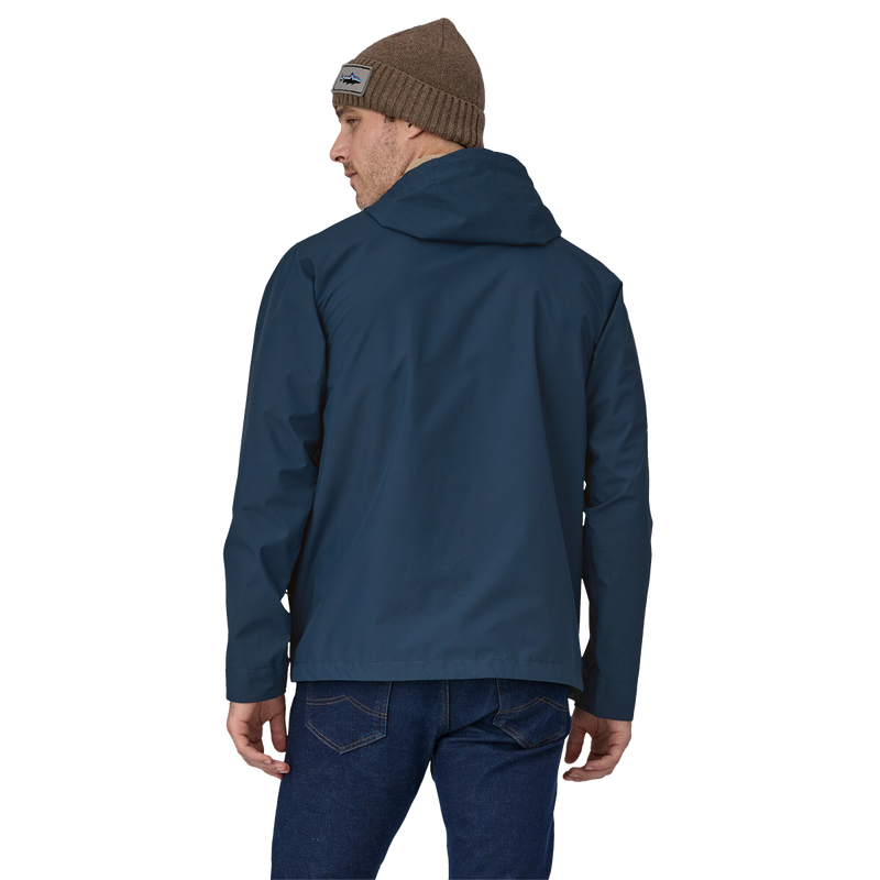 Men's Jackson Glacier Rain Jacket, Patagonia Jackson Glacier Rain Jacket Back View