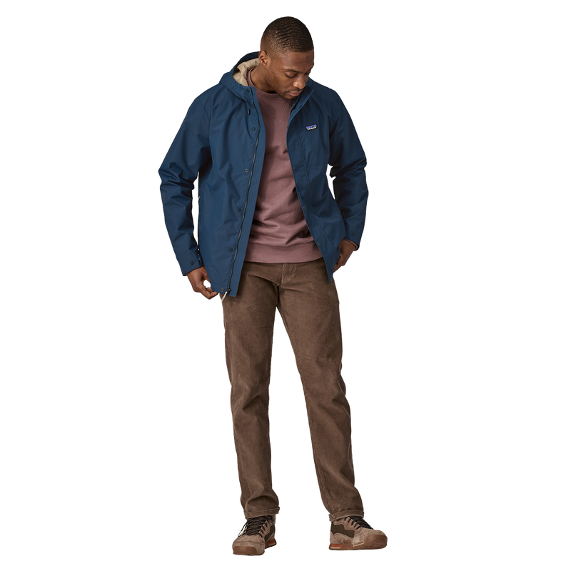 Men's Jackson Glacier Rain Jacket, Patagonia Jackson Glacier Rain Jacket Open Jacket View