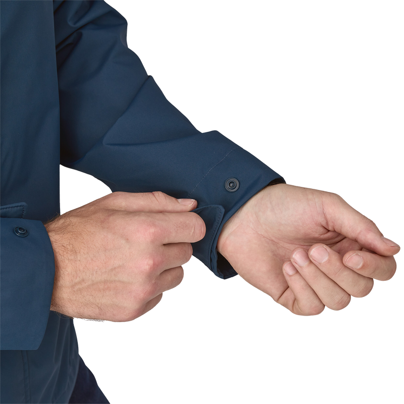 Men's Jackson Glacier Rain Jacket, Patagonia Jackson Glacier Rain Jacket Cuff Detail