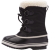 Sorel Youth Yoot Pac Nylon in 010-BLACK left