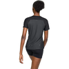 On Women's Performance T in Black Eclipse back