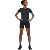 On Women's Performance T in Black Eclipse front