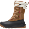 The North Face Women's Shellista V Mid Waterproof Boot in Timber Tan/TNF Black
