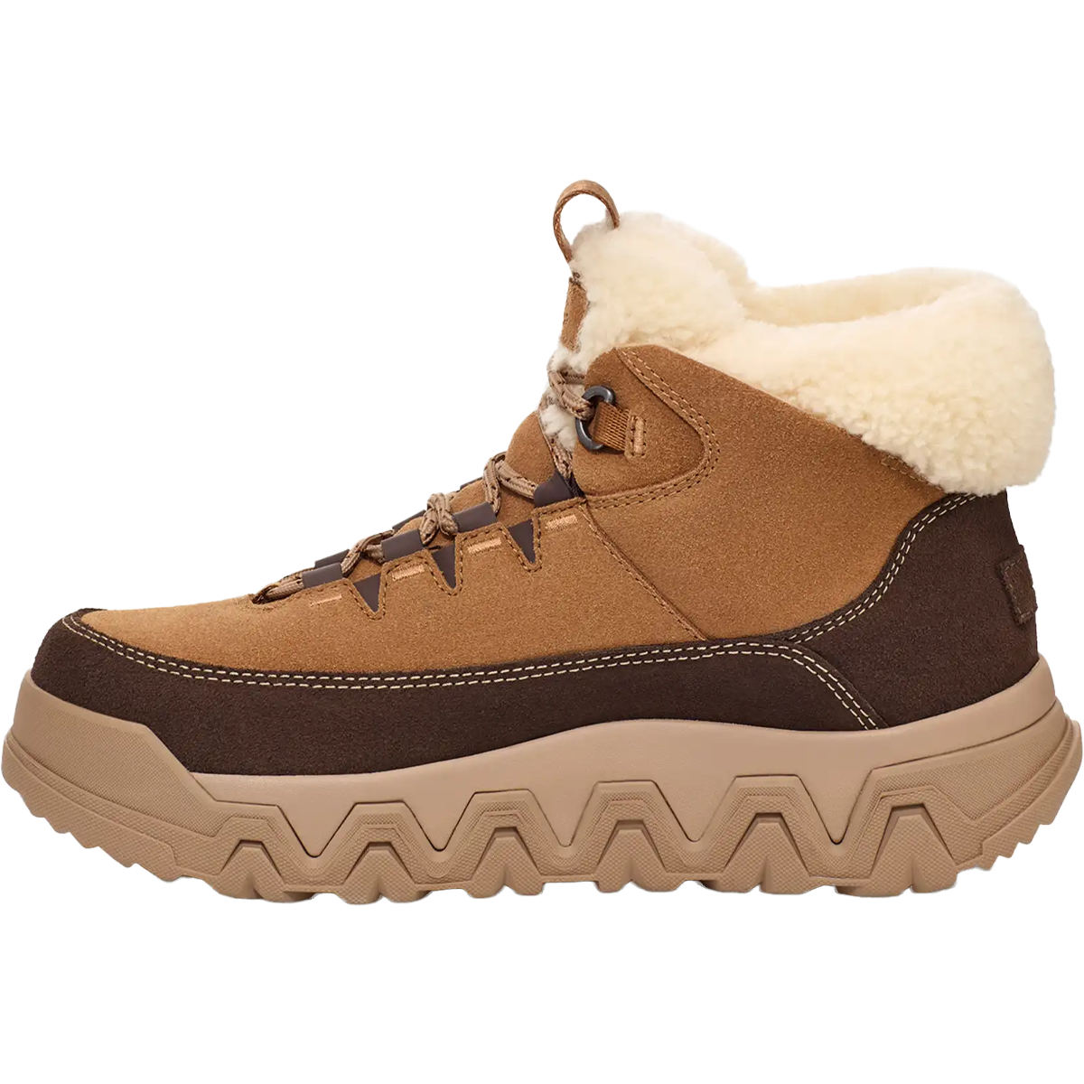 New UGG Classic Lace Short deals Boot Chestnut 8