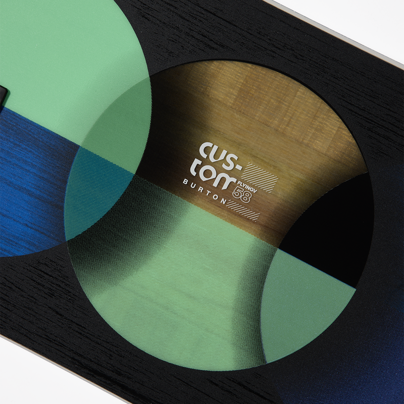 バートン　カスタム　54 Burton Mens Snowboard Custom Flying V