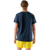 Rabbit Men's Race Pace Tee in Dress Blues back