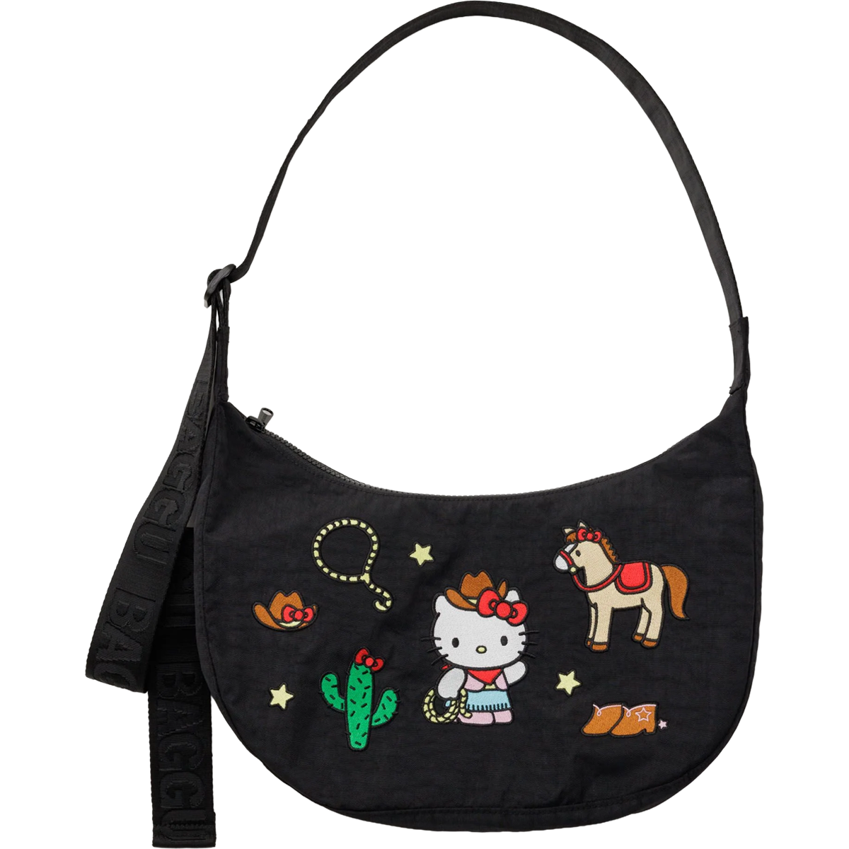 Hello Kitty Medium Nylon Crescent Bag alternate view