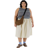 BAGGU Medium Nylon Crescent Bag on model