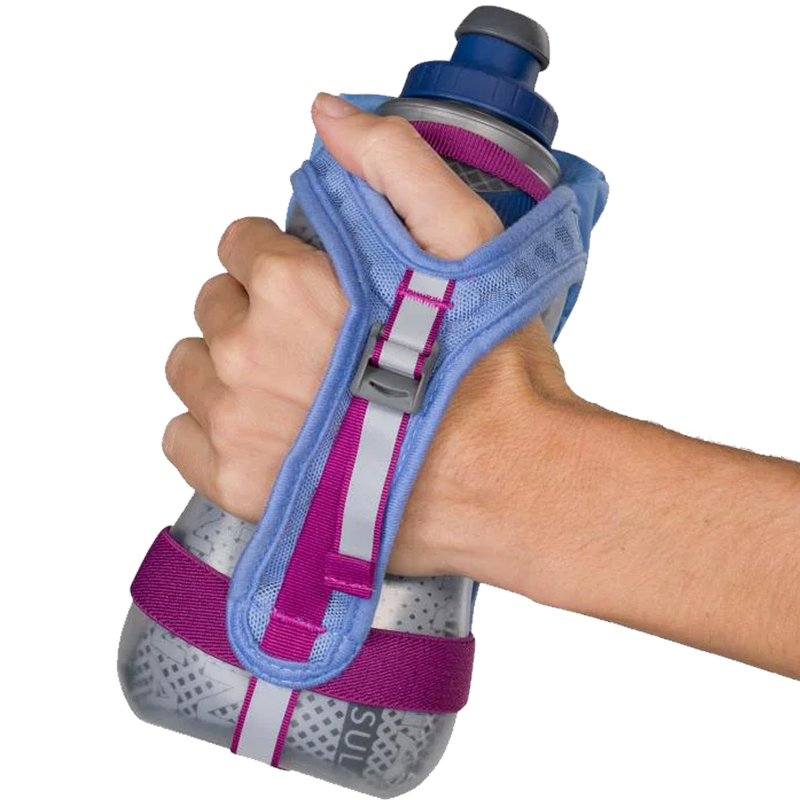 QuickSqueeze Plus Insulated Handheld Bottle 18oz, Nathan QuickSqueeze Plus Insulated Handheld Bottle 18oz grip