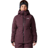 Mountain Hardwear Women's Powder Maven Down Jacket in Blackberry